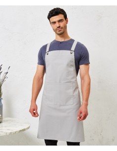 P-PR129-Cross Back Barista Bib Apron 2